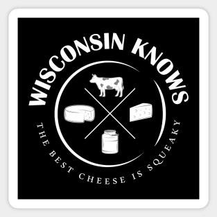 Wisconsin Knows The Best Cheese Is Squeaky Sticker